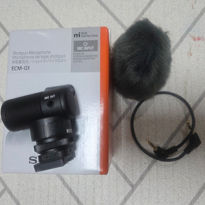 소니 ECM-G1 마이크