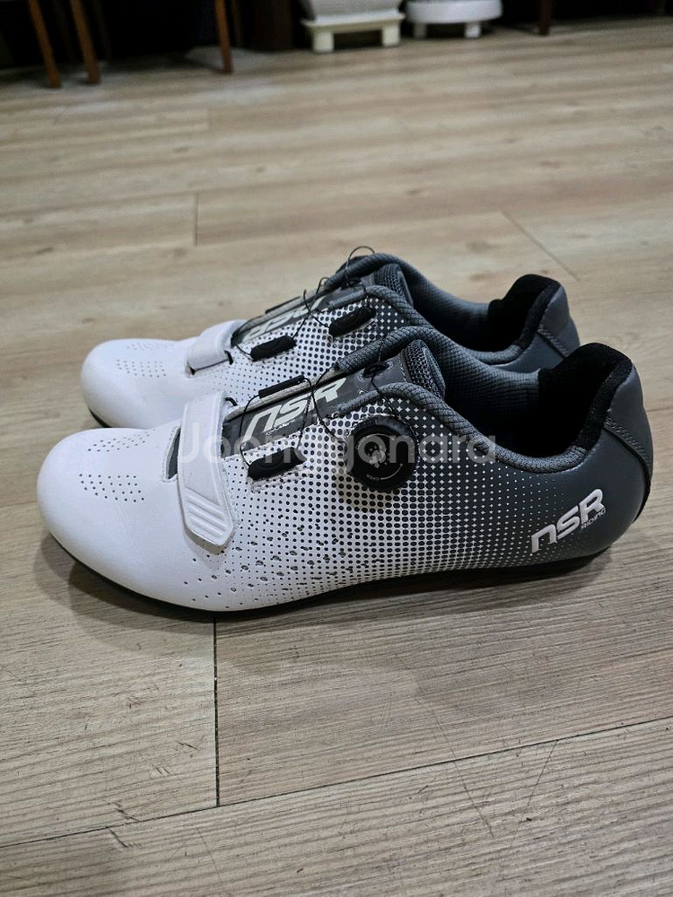 NSR 평페달 사이클링 클릿슈즈 43 280mm--0