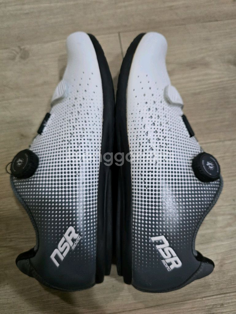 NSR 평페달 사이클링 클릿슈즈 43 280mm--4