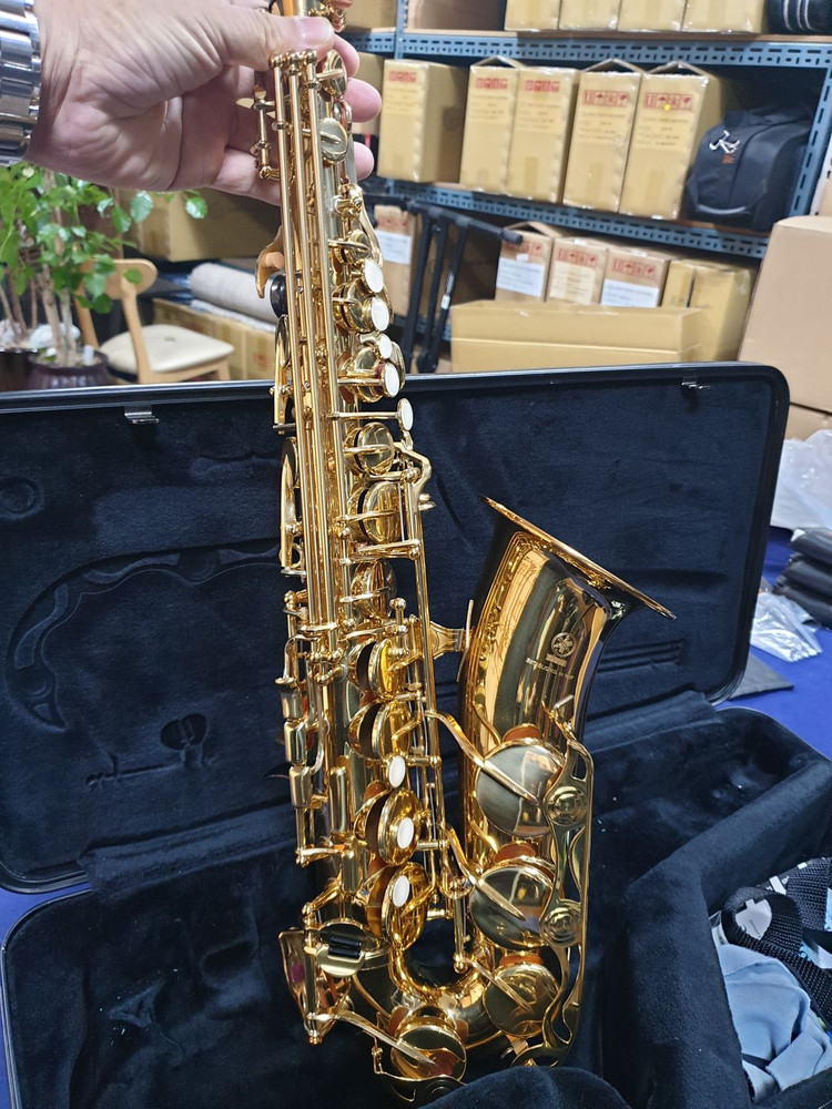 중고색소폰 야마하27알토섹소폰+고급마우스피스 중고섹소폰 이미지