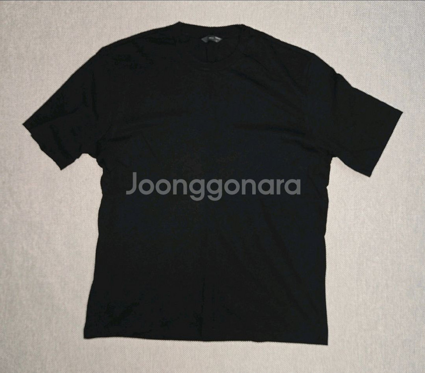앤드지 블랙 새상품 반팔티셔츠 110--0