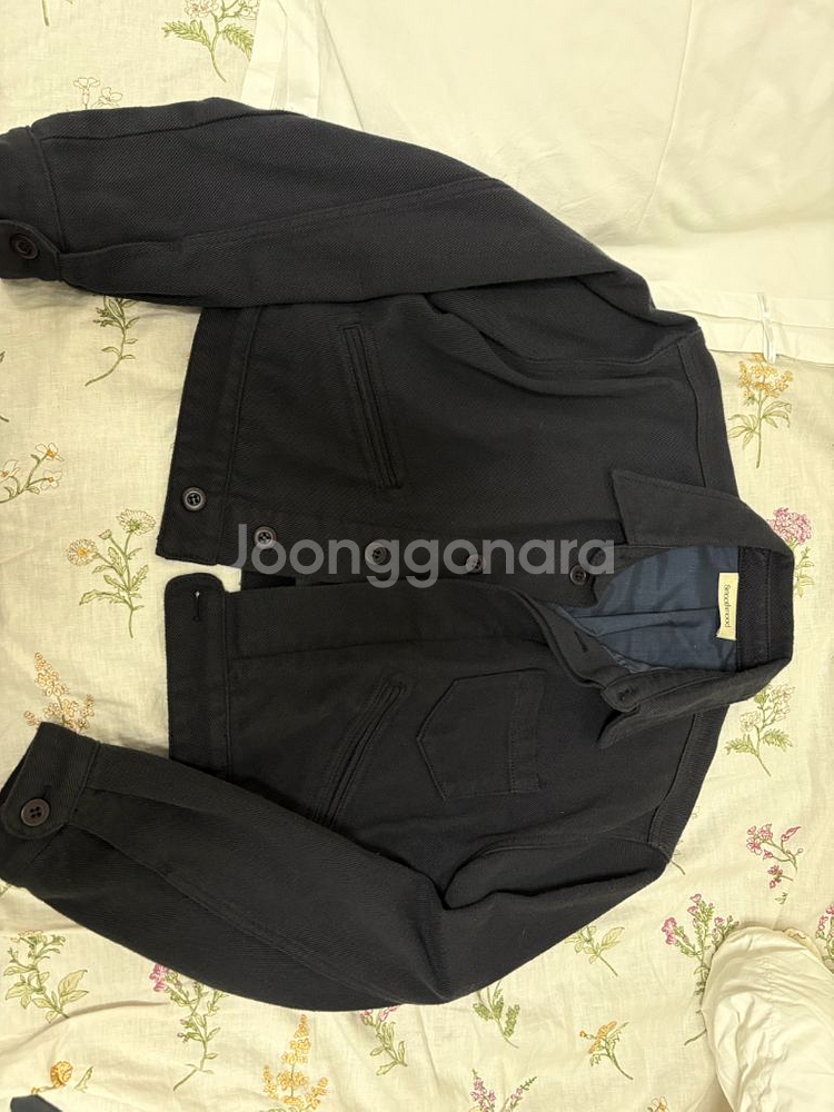 스무스무드 숏크롭 자켓--2