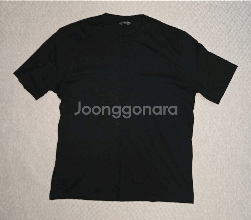 앤드지 블랙 새상품 반팔티셔츠 110--4