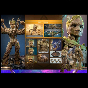 핫토이 MMS707 가오갤3 그루트 디럭스 미개봉