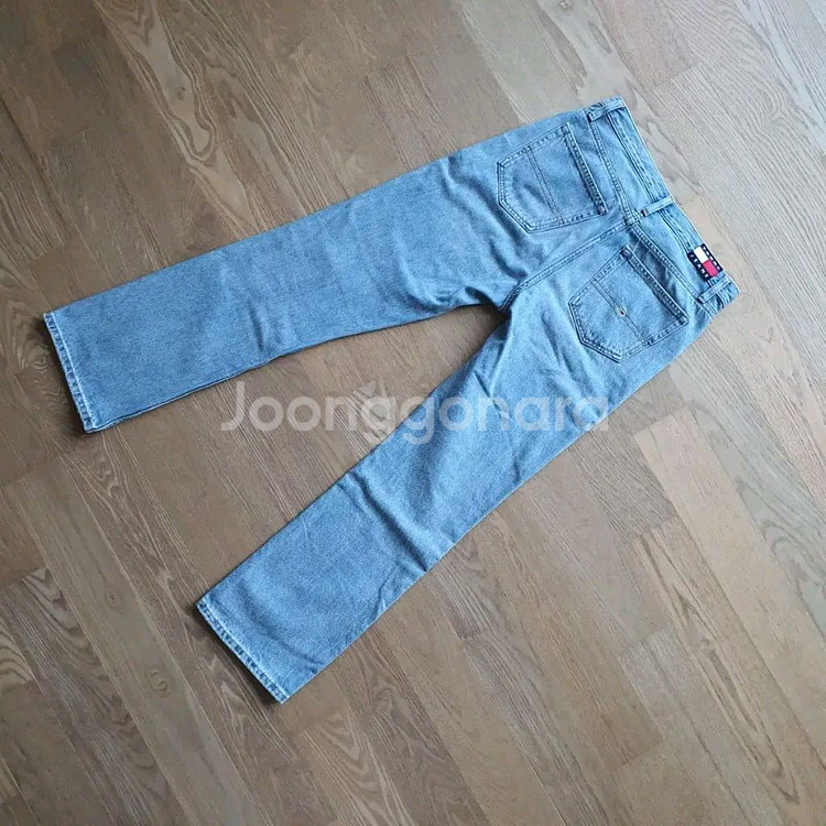 타미힐피거 타미진스 하이라이즈 세미 부츠컷 여자 데님--1