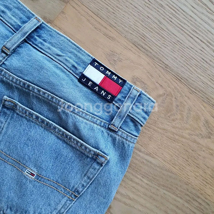 타미힐피거 타미진스 하이라이즈 세미 부츠컷 여자 데님--4