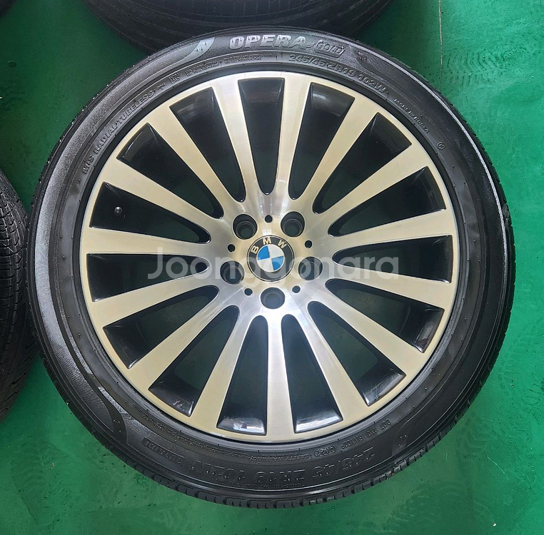 BMW 7시리즈 19인치 휠타이어 한대분 판매--1