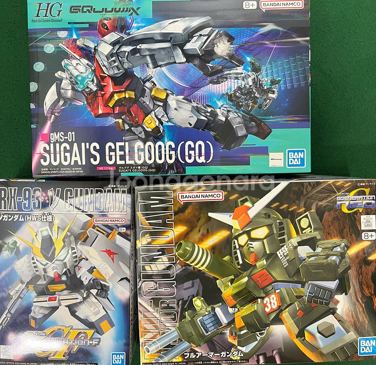짐스나이퍼K9, 겔구그 보카타, SDBB 뉴건담 등--0