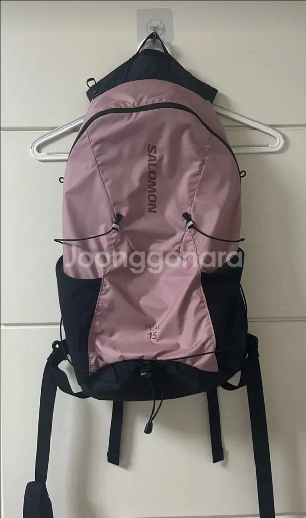 살로몬 백팩 피그 핑크 15L--0