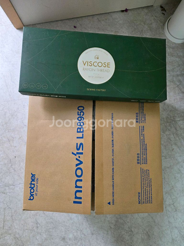 브라더자수미싱 LB8950--5