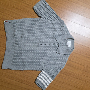 Thom Browne 케이블 니트 폴로 반팔 정품