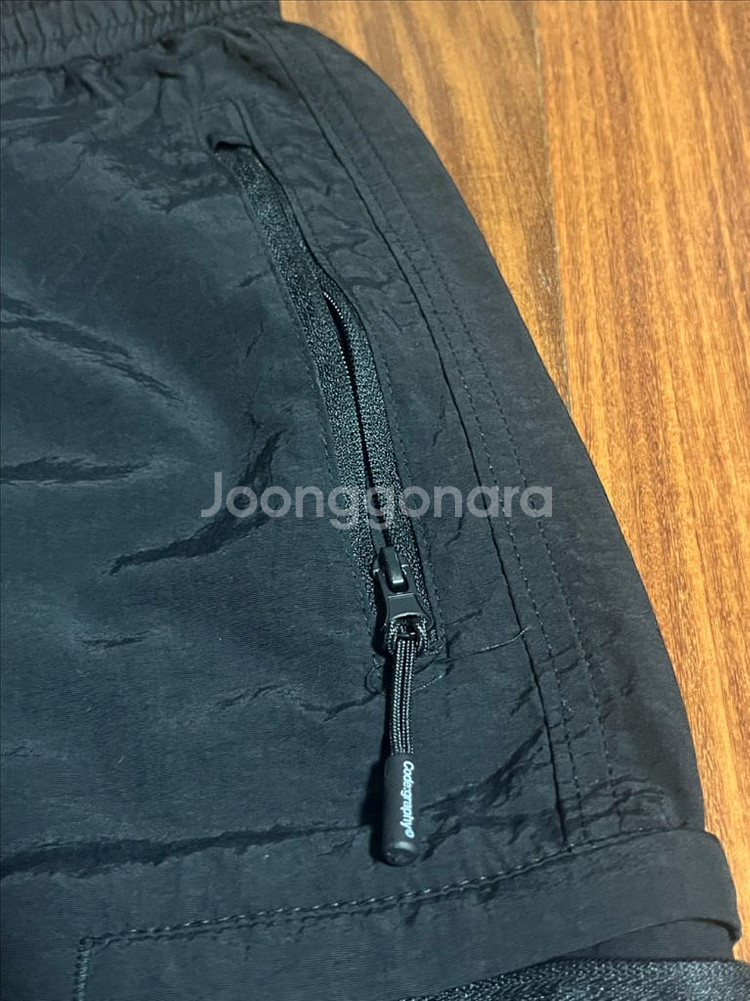 코드그라피 CGR 트레이닝 팬츠 블랙 M--3