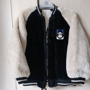 리미떼두두 고릴라 리버시블 퍼자켓(L)