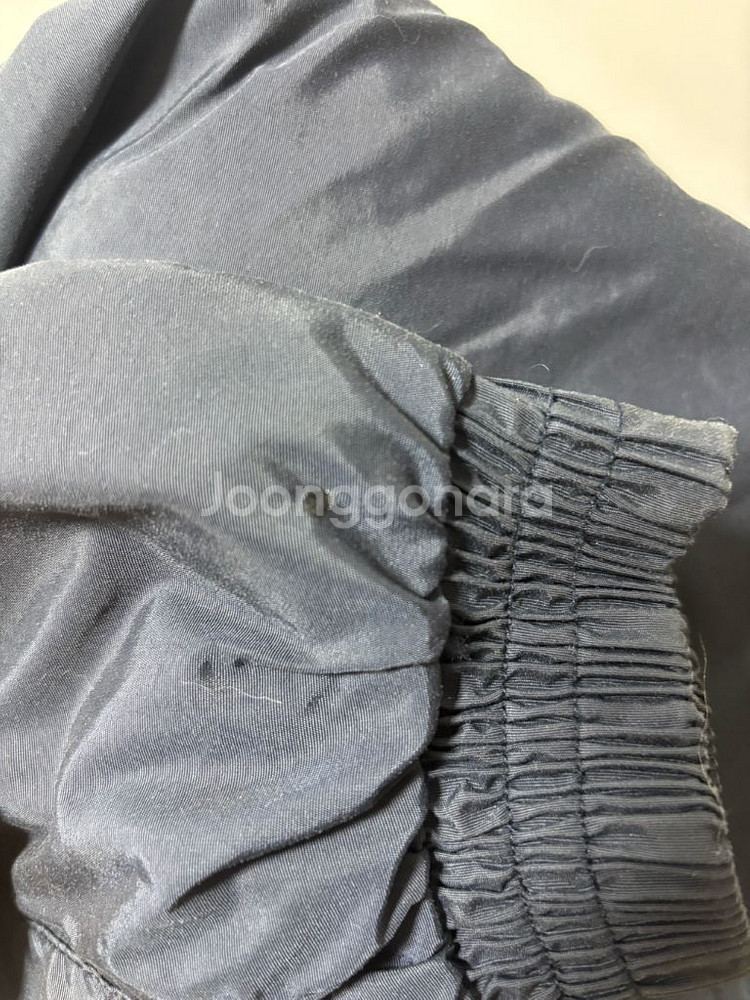 (XL) 아디다스 올드스쿨 누빔점퍼 후드자켓 네이비--4