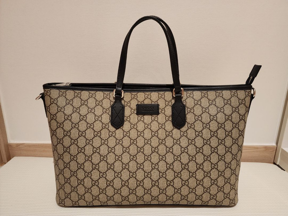구찌 GG 수프림 캔버스 미디엄 토트백 779866 이미지