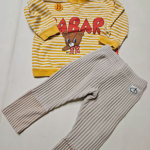 베베드피노 티셔츠90+리미떼두두 레깅스xs일괄
