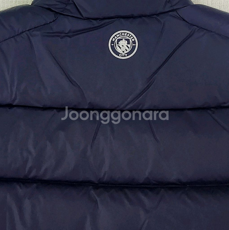 해외L/맨체스터시티 덕다운 패딩조끼 맨시티 축구 푸마--3