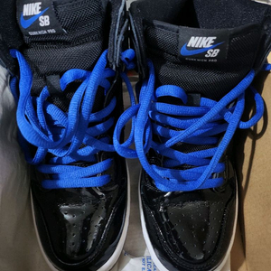 1회착 나이키 덩크 하이 스페이스잼 255
