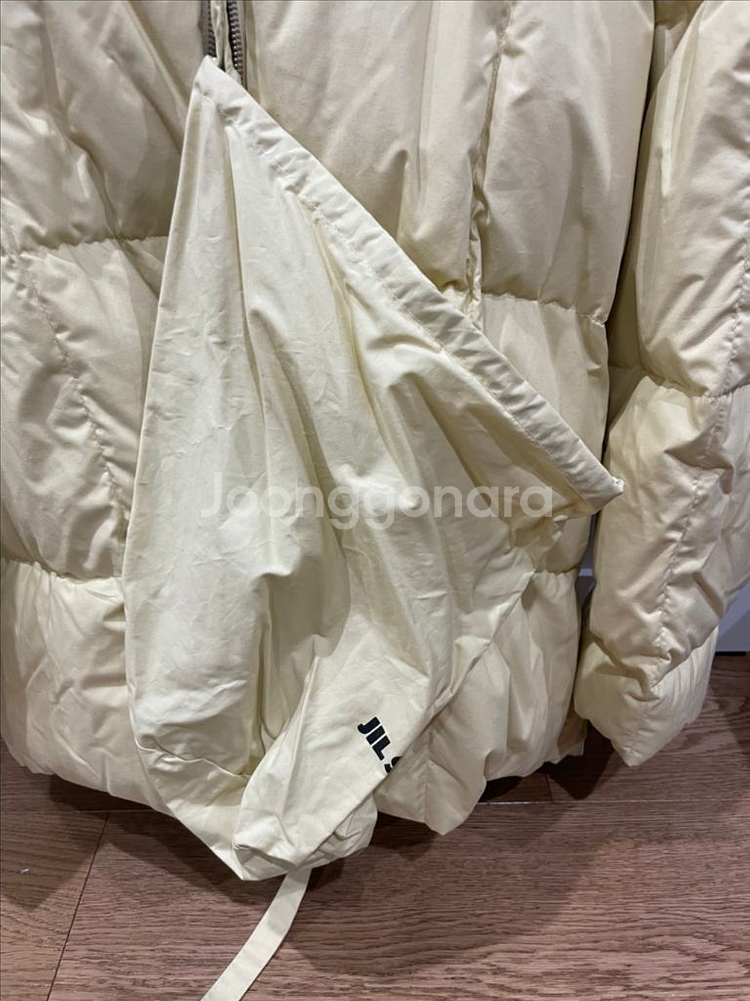 질샌더 후드다운 아우터34--5