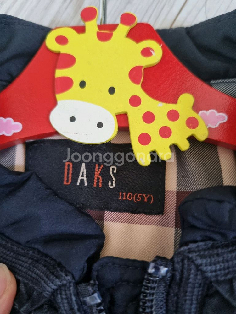 닥스 키즈 여아패딩 110(5Y)--2