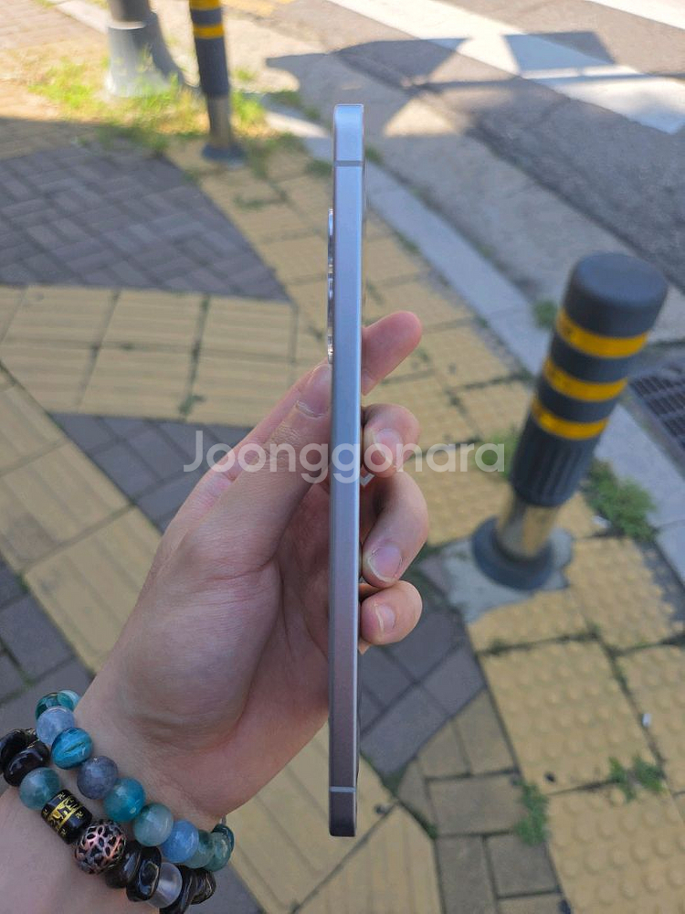 갤럭시 S25 엣지 256 티타늄 아이스블루 급처분--3