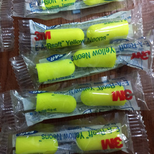 3M 소음방지 귀마개 이어소프트 네온 43쌍