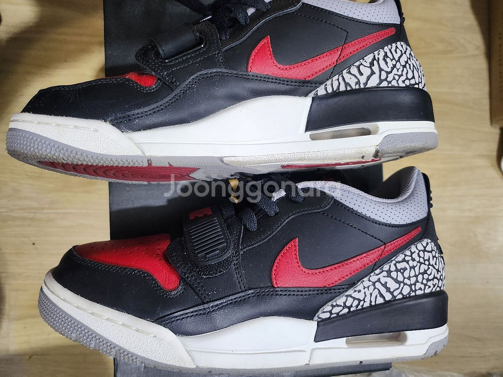 1회착 조던 레거시 312 브레드 시멘트--1