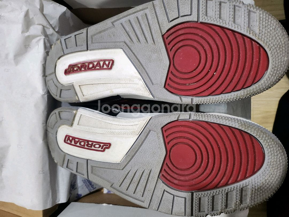 1회착 조던 레거시 312 브레드 시멘트--3