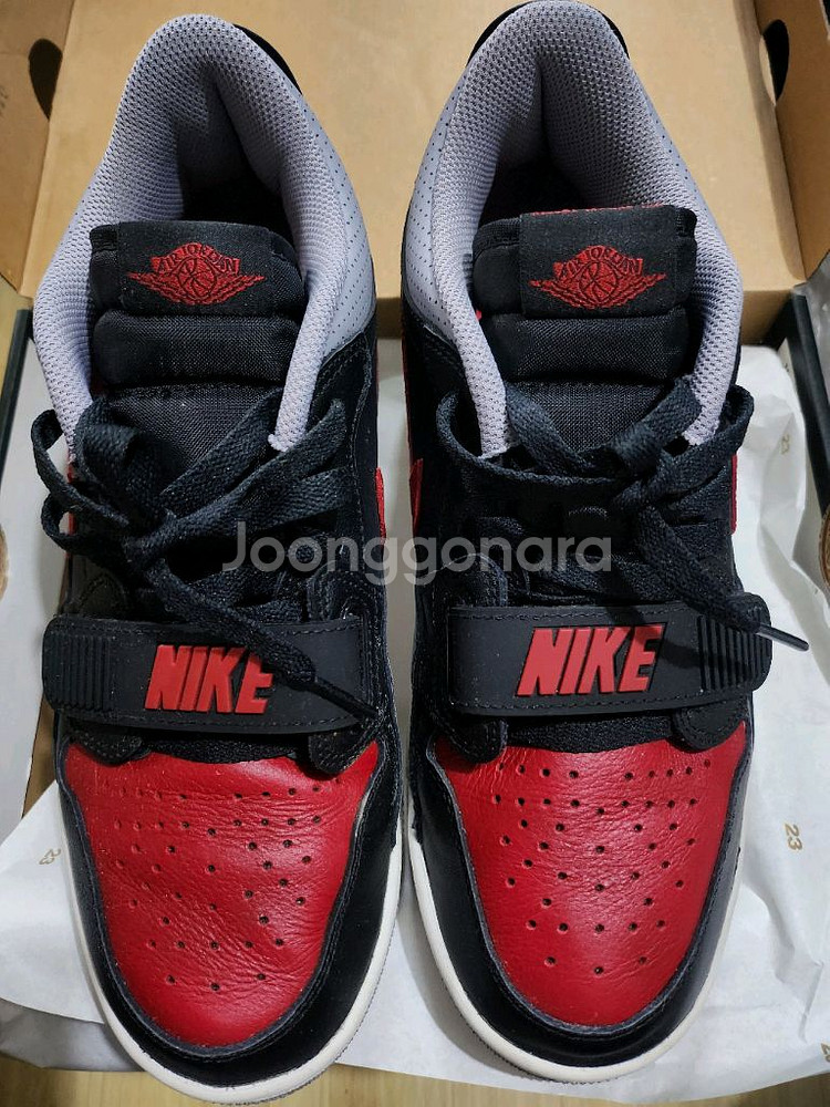 1회착 조던 레거시 312 브레드 시멘트--0