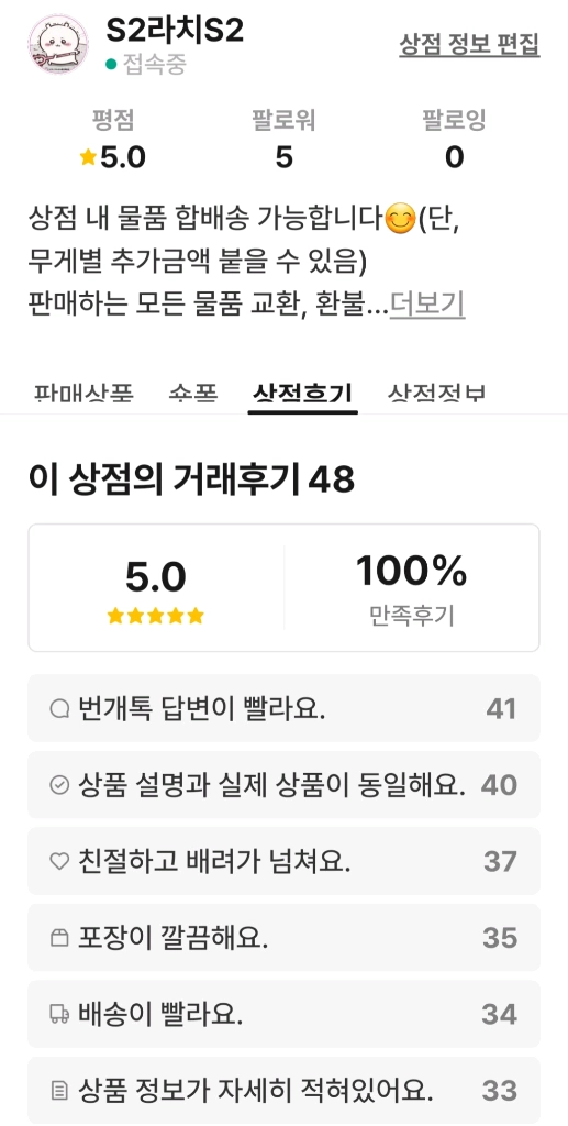 산리오 이치고 신문 50주년 아크릴 키링 쿠로미 새상품 이미지