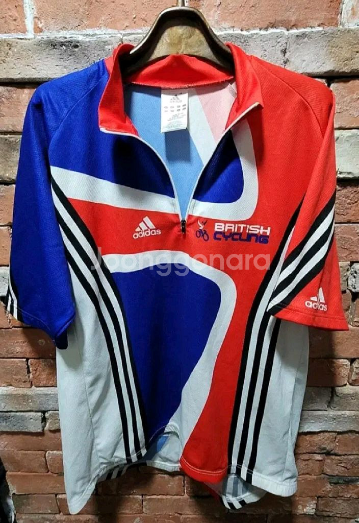 90s 아디다스 정품 그레이트 브리튼 사이클링 저지--0
