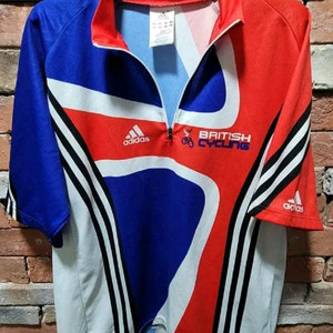90s 아디다스 정품 그레이트 브리튼 사이클링 저지