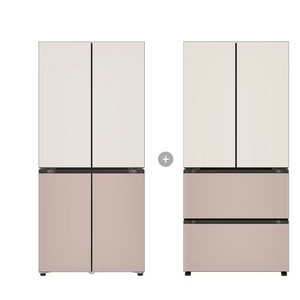 LG 디오스 냉장고+김치냉장고 Fit & Max
