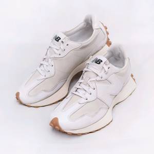 뉴발란스 WS327LA 레더 화이트 문빔 (255B)