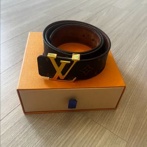 (정품)루이비통 모노그램 벨트 LV