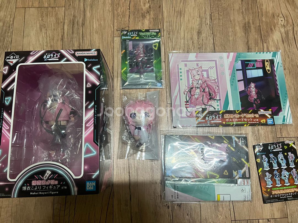 홀로라이브 하쿠이 코요리 피규어 , 굿즈 일괄판매--0