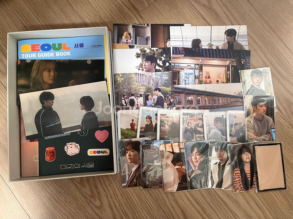 미지의 서울 ost 앨범 특전 포스터 (박보영 박진영--1