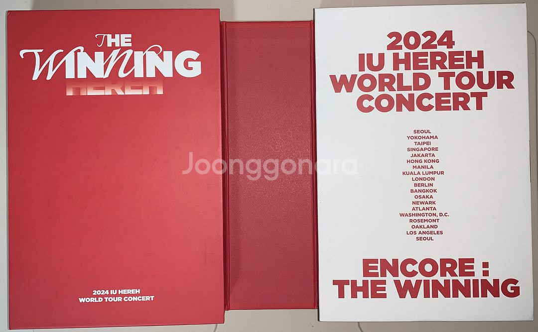 아이유 HEREH ( 블루레이 + DVD ) 세트--3