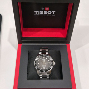 티쏘 씨스타 1000 파워매틱 80 40mm 검판