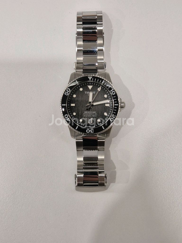 티쏘 씨스타 1000 파워매틱 80 40mm 검판--2