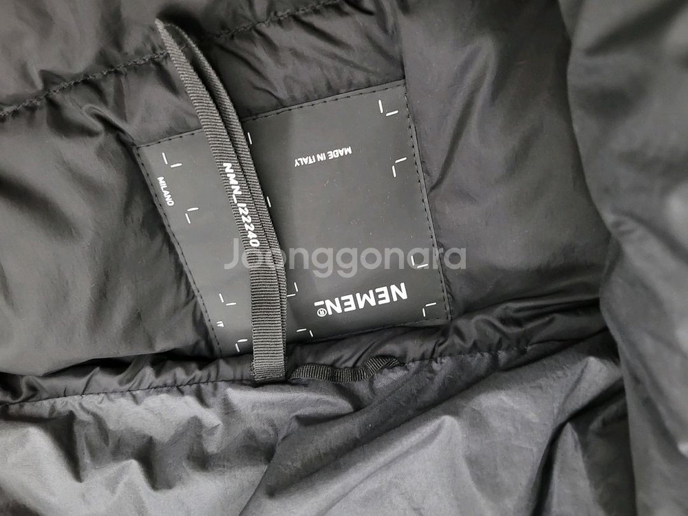 네멘 NEMEN ARMY 멀티포켓패브릭 다운패딩자켓 X--9