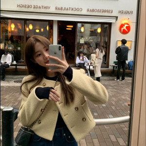 레이지샵 블라썸 블러썸 트위드자켓