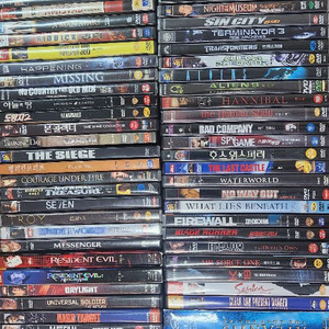 DVD 영화 모음 (다수)총 68편 해리슨포드 빈디젤