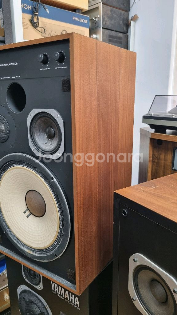 JBL 4312A 컨트롤 모니터 스피커 우드형 팝니다--4