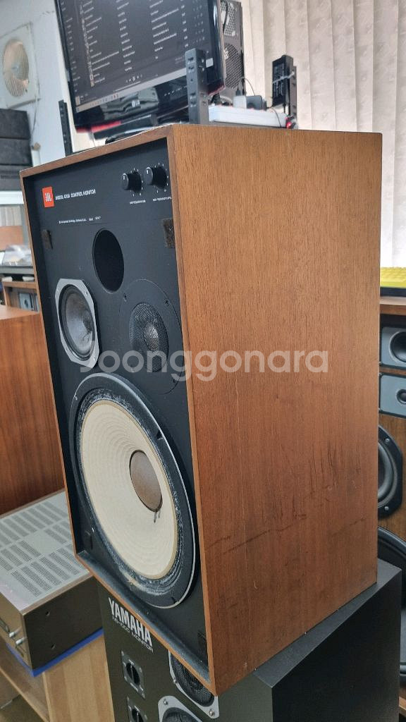 JBL 4312A 컨트롤 모니터 스피커 우드형 팝니다--2