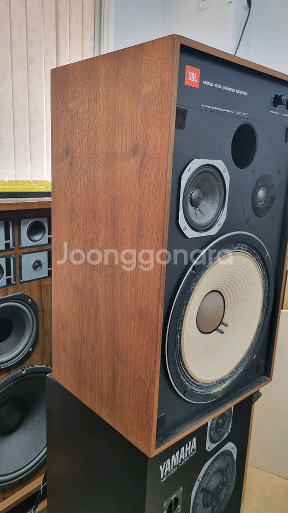 JBL 4312A 컨트롤 모니터 스피커 우드형 팝니다--3