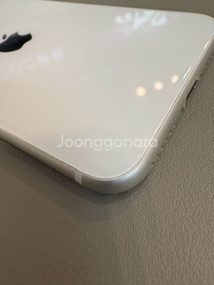 아이폰 SE2 128G 화이트 공기계(배터리 78%)--14