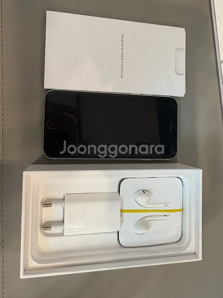 아이폰 SE2 128G 화이트 공기계(배터리 78%)--18