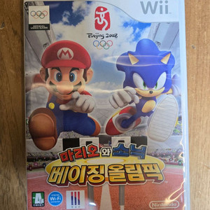 닌텐도 WII 위 게임 마리오와 소닉 베이징 올림픽