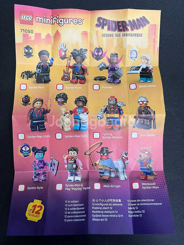 레고 미니피규어 스파이더맨 71050 5번 판매합니다--2